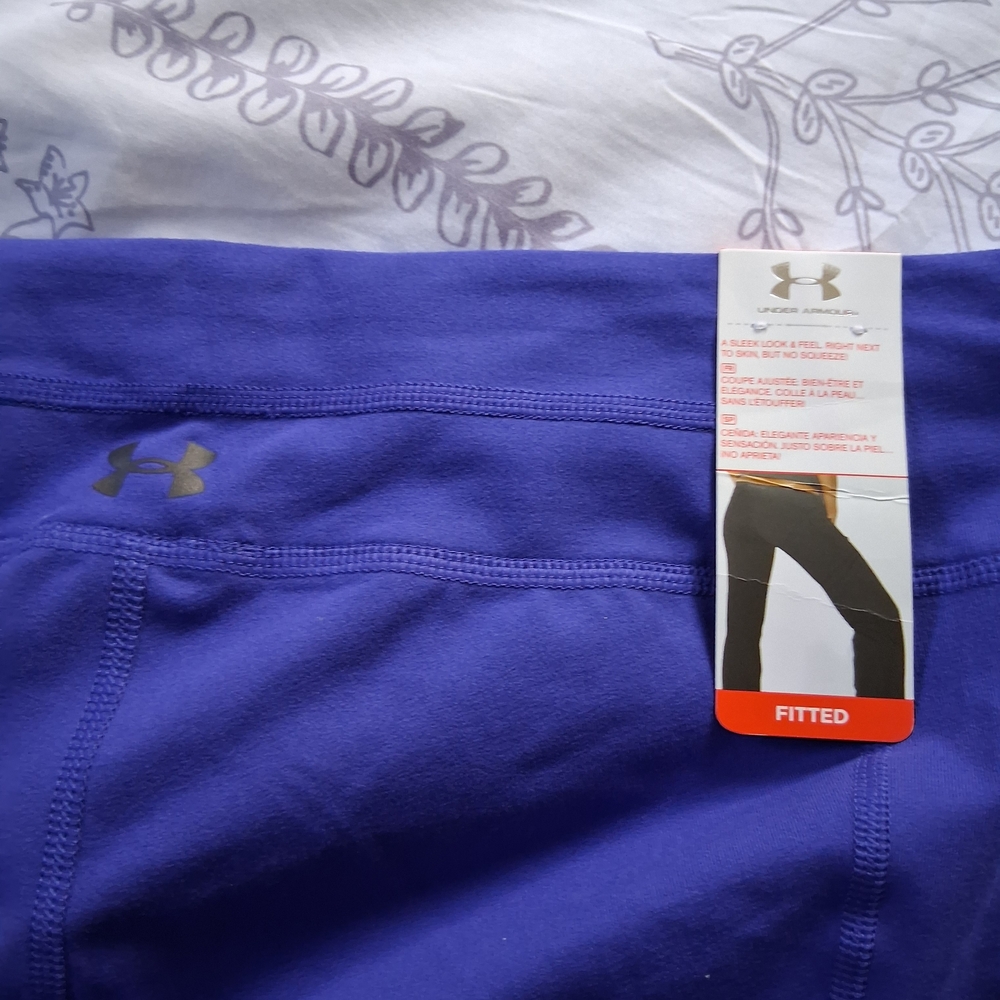 Under Armour Purple Fitted Leggings